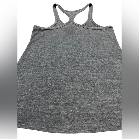 Chaser Love Lightning Bolt Tank Size Extra Small Racerback Dark Grey Rare - Picture 7 of 16